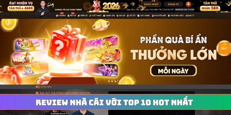 Review nhà cái với top 10 hot nhất