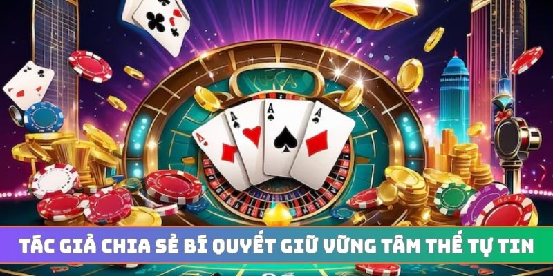 Tác giả chia sẻ bí quyết giữ vững tâm thế tự tin